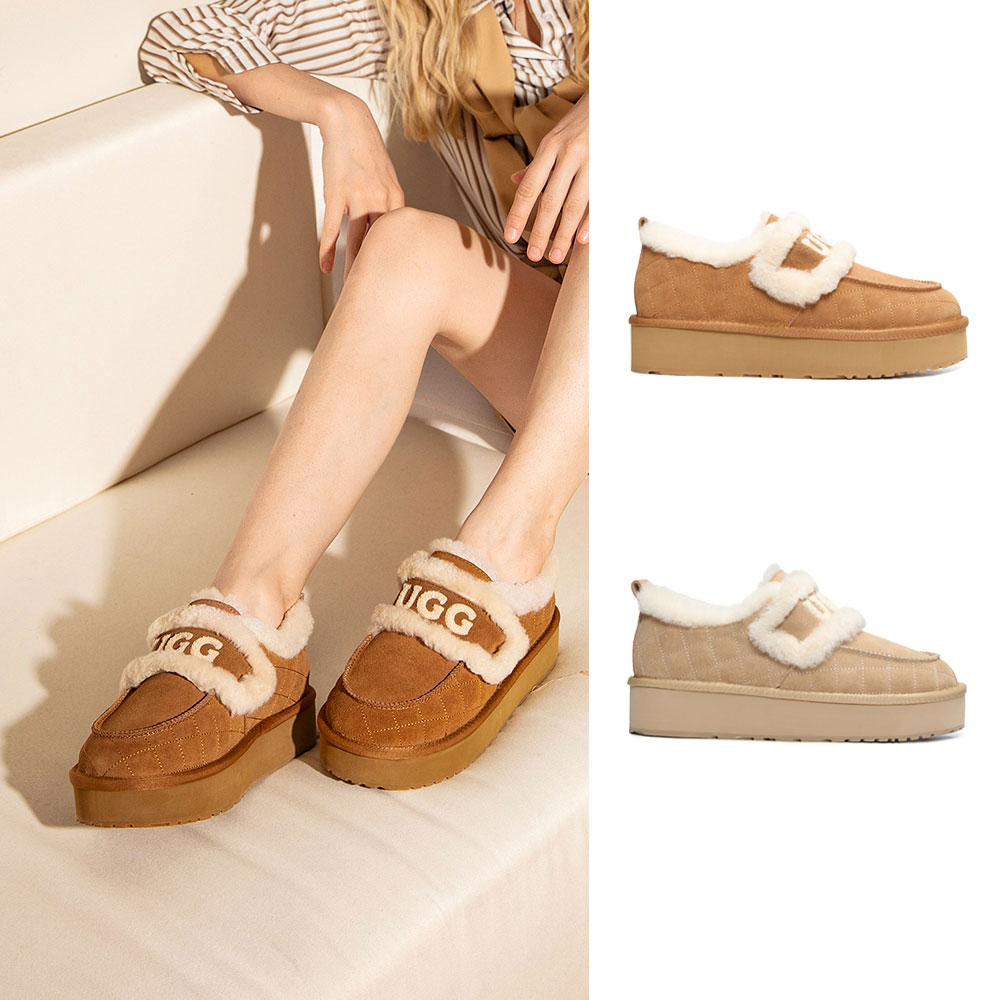 [무료배송] 호주정품 디케이 아가일 에린 플랫폼 로퍼 (굽 4cm) DK UGG DK176