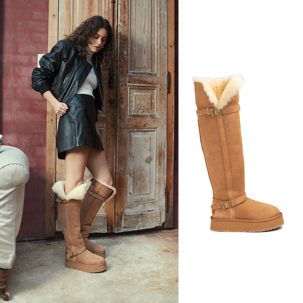 [무료배송] 호주정품 오즈웨어 클래식 플랫폼 버클 톨 부츠 OZWEAR UGG OB848