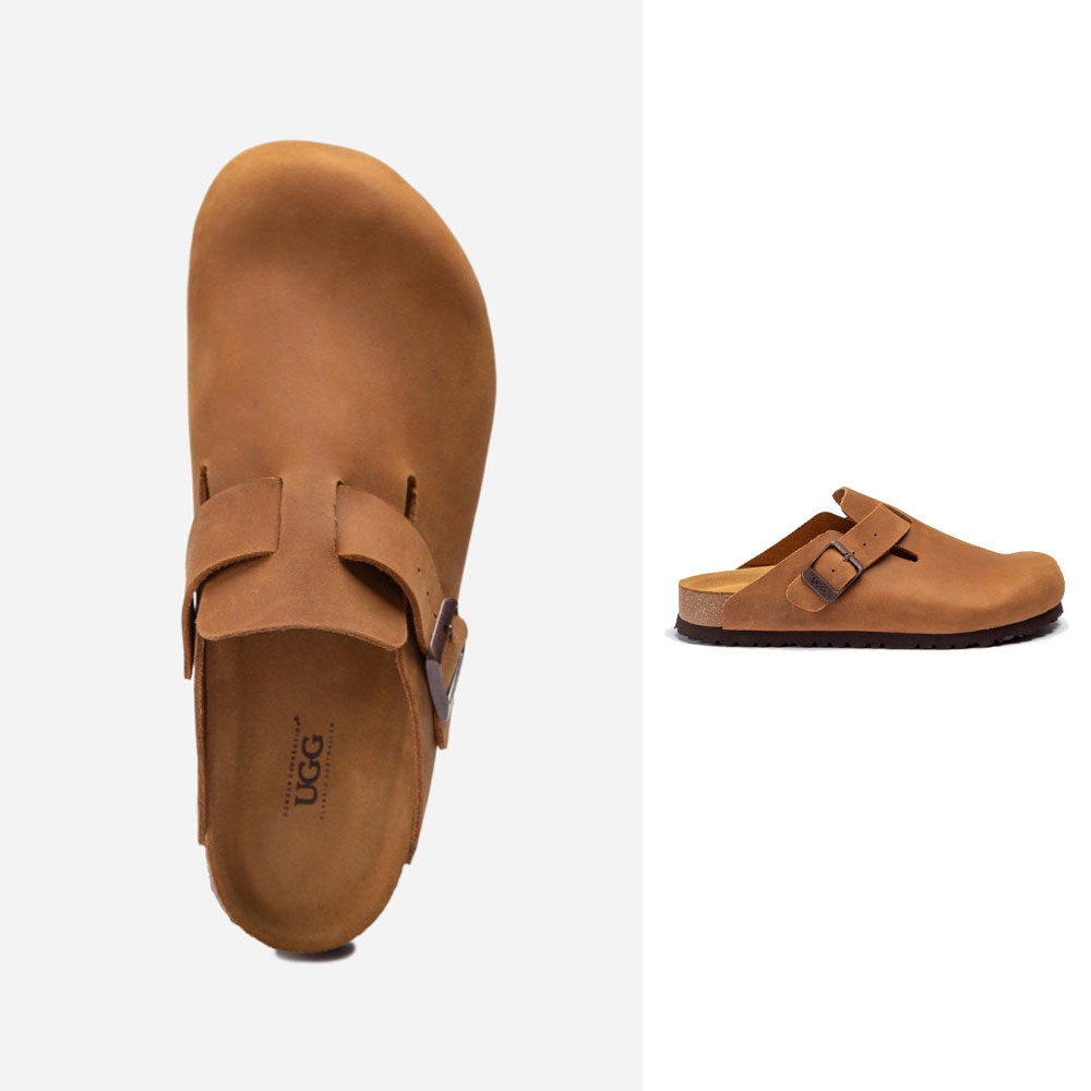 [무료배송] 호주정품 오즈웨어 오지 맨 소프트 풋배드 남성 슬리퍼 OZWEAR UGG OB755M